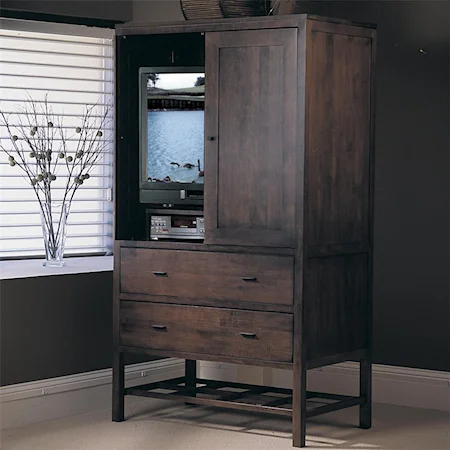 Armoire with Doors and Drawers